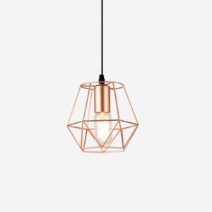 Pendente Lúminaria Thaschibra Aramado Grid E27 - Imagem 1