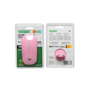 Luz Guia Collors Led Com Sensor Taschibra 1w Rosa 4000K - Imagem 5
