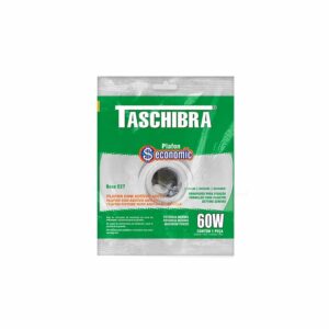 Plafon Taschibra Economic Preto ou Branco E-27 - Imagem 7